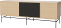 Case HiFi w. base - Large 48 cm_Black lacquered steel_White pigmented oiled oak_Black fabric_White pigmented oiled oak 04-007-88_13101005_angle.png