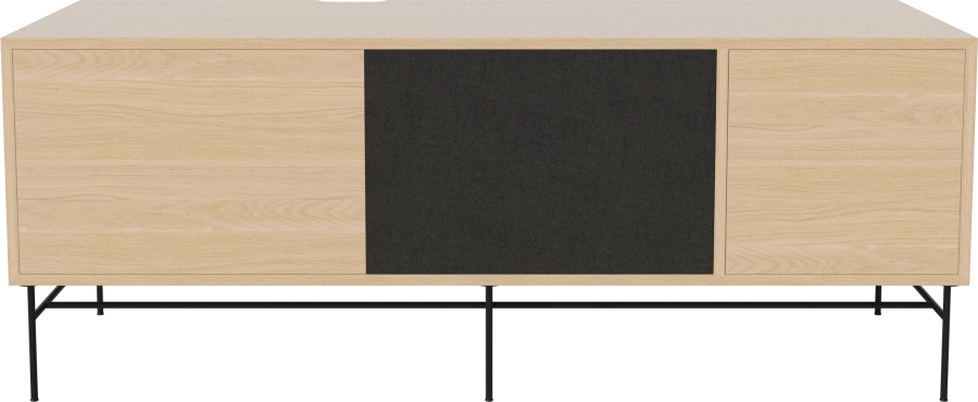 Case HiFi w. base - Large 48 cm_Black lacquered steel_White pigmented oiled oak_Black fabric_White pigmented oiled oak 04-007-88_13101005.png