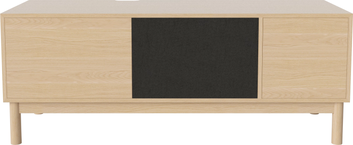 Case HiFi w. base - Large 48 cm_White pigmented oiled oak_White pigmented oiled oak_Black fabric_White pigmented oiled oak 04-007-88_13101030.png