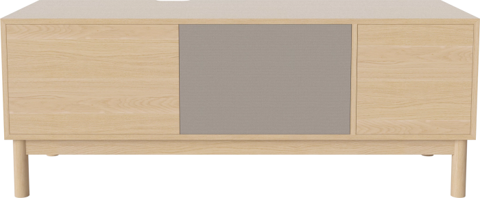 Case HiFi w. base - Large 48 cm_White pigmented oiled oak_White pigmented oiled oak_Grey Hifi fabric_White pigmented oiled oak 04-007-88_13101065.png