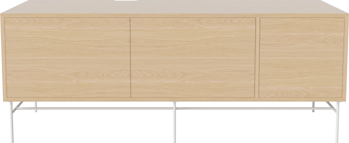 Case HiFi w. base - Large 48 cm_White lacquered steel_White pigmented oiled oak_White pigmented oiled oak_White pigmented oiled oak 04-007-88_13101090.png