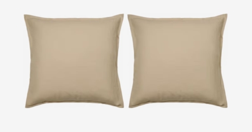 BOLIA poszewka na poduszkę SOFT 60 x 63 zestaw 2 sztuk piaskowe