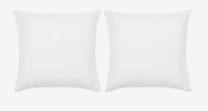 BOLIA poszewka na poduszkę SOFT 60 x 63 zestaw 2 sztuk białe