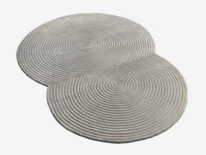 BOLIA dywan ZEN SPLIT 134 x 190 jasnoszary