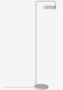BOLIA lampa podłogowa SCRIBE szara