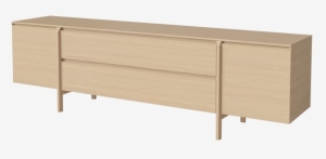 BOLIA komoda z szufladami DAIA 240 dąb bielony