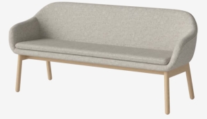 BOLIA sofa/ławka 2-osobowa DINE dąb bielony
