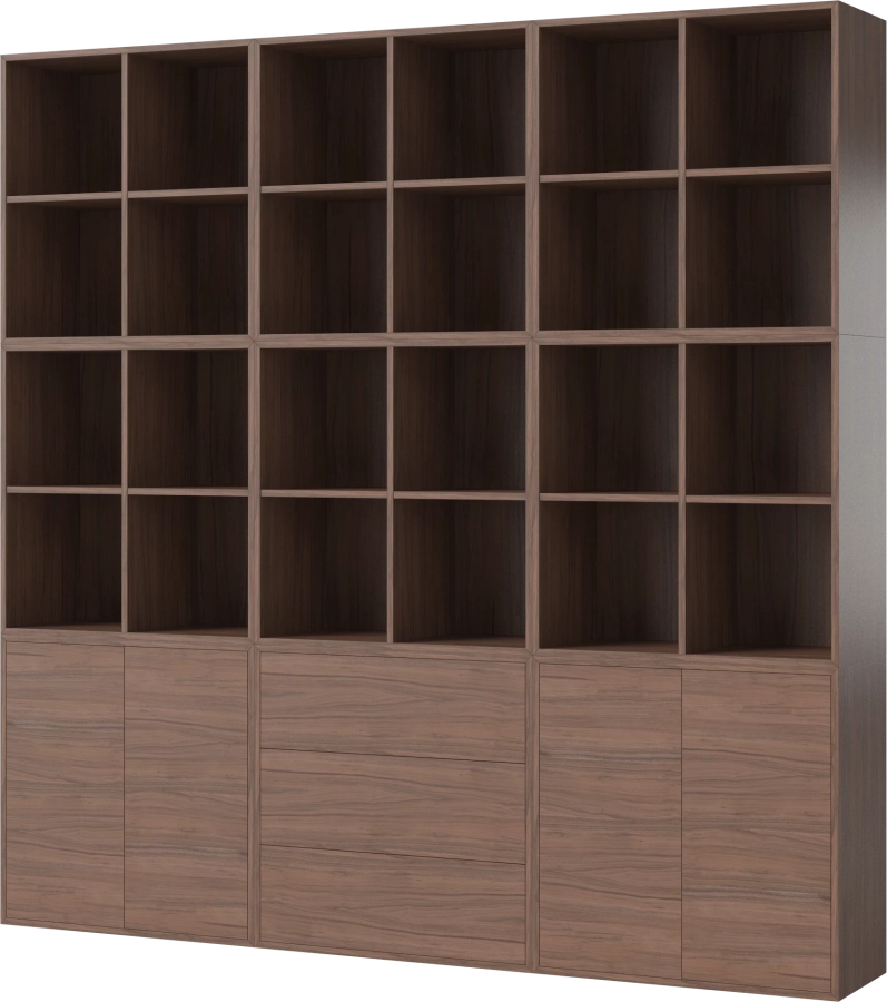 Case Shelf Combination 12_Oiled walnut Veneer_TSCA 00-007-12_4772_angle.png