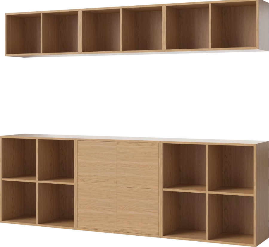 Case Shelf Combination 13_Oiled oak Veneer_TSCA 00-007-13_4802_angle.png