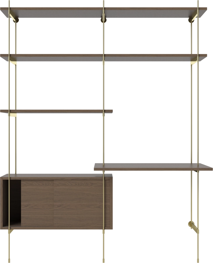 ROD Office combination double with box_Brass plated steel_Dark oiled oak Veneer_TSCA 00-130-23_00002.png