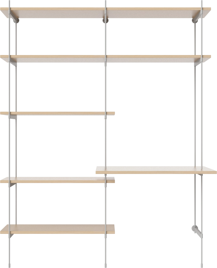 ROD Office combination double_Grey lacquered steel_White pigmented oiled oak Veneer 00-130-24_00005.png