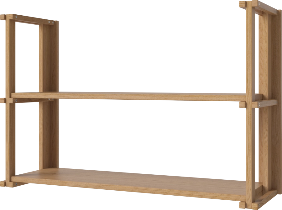 Friedman Wall Combination - single_Oiled oak Solid 00-153-08_00001_angle.png