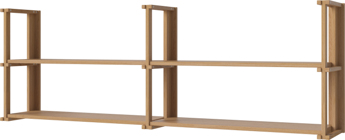 Friedman Wall Combination - double_Oiled oak Solid 00-153-09_00001_angle.png
