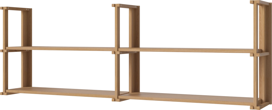 Friedman Wall Combination - double_Oiled oak Solid 00-153-09_00001_angle.png
