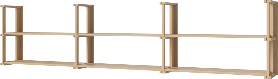 Friedman Wall Combination - triple_White pigmented oiled oak Solid 00-153-10_00002_angle.png