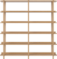 Kari Shelving Tall - double (6 long legs)_Oiled oak Veneer_TSCA 04-155-05_00001.png