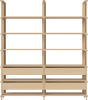 Friedman combination 2x6 - with four drawers_White pigmented oiled oak Solid 00-153-15_00002.png