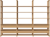 Friedman combination 3x6 - with six drawers_Oiled oak Solid 00-153-16_00001.png