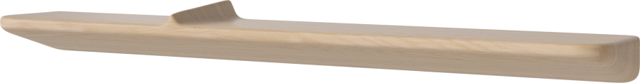 Wave Shelf 70 x 12 cm_White pigmented oiled oak Solid 04-133-02_00001_angle.png