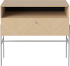 Luxe - 1 drawer - Low_Grey grip_Grey lacquered steel_White pigmented oiled oak Veneer_TSCA 04-141-01_00003.png