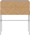 Luxe - 2 drawer - High_Grey grip_Grey lacquered steel_Oiled oak Veneer_TSCA 04-141-15_00002.png