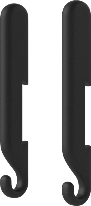 Nob Hook - 2 pcs._Black recycled polypropylene 24-611-03_00003.png