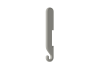 Nob Hook - 2 pcs._Grey recycled polypropylene 24-611-03_00002_angle.png