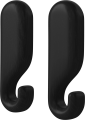 Nob Wall Hook 8 5 cm - 2 pcs._Black stained oak Solid 24-611-05_00002_angle.png