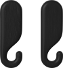 Nob Wall Hook 8 5 cm - 2 pcs._Black stained oak Solid 24-611-05_00002.png