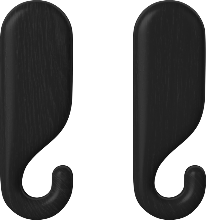 Nob Wall Hook 8 5 cm - 2 pcs._Black stained oak Solid 24-611-05_00002.png