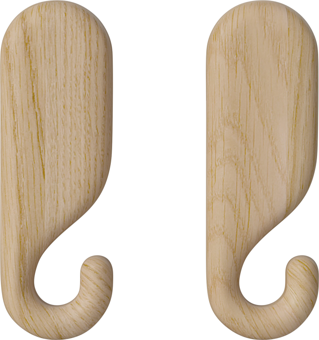 Nob Wall Hook 8 5 cm - 2 pcs._White pigmented oiled oak Solid 24-611-05_00003.png