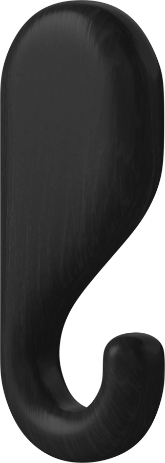 Nob Wall Hook 11 5 cm_Black stained oak Solid 24-611-06_00002_angle.png