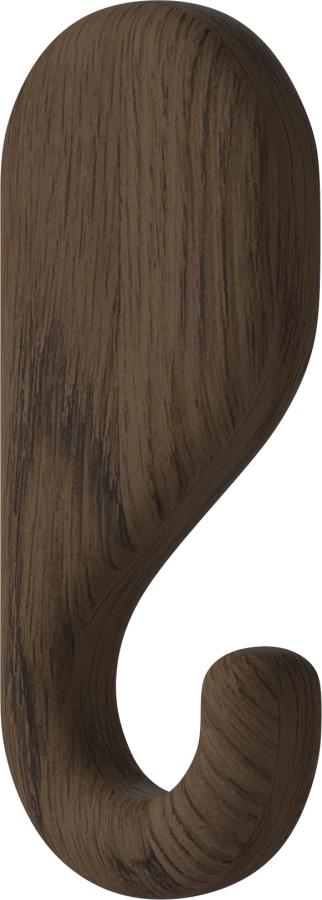 Nob Wall Hook 11 5 cm_Dark oiled oak Solid 24-611-06_00006_angle.png