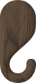 Nob Wall Hook 11 5 cm_Dark oiled oak Solid 24-611-06_00006.png