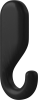 Nob Wall Hook 14 5 cm_Black stained oak Solid 24-611-07_00002_angle (1).png