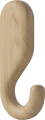 Nob Wall Hook 14 5 cm_White pigmented oiled oak Solid 24-611-07_00003_angle.png