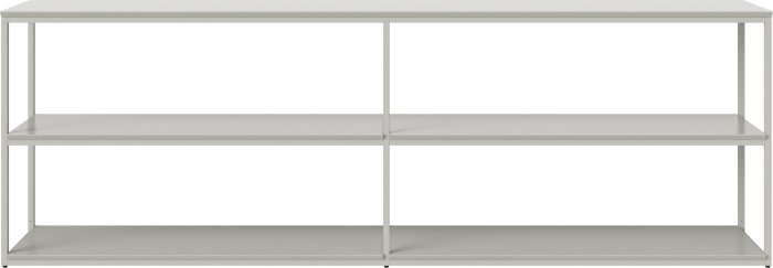 Neutra 246xH80 cm - 3x2 shelves_Grey lacquered steel_Grey lacquered MDF_TSCA 00-152-12_00002.png