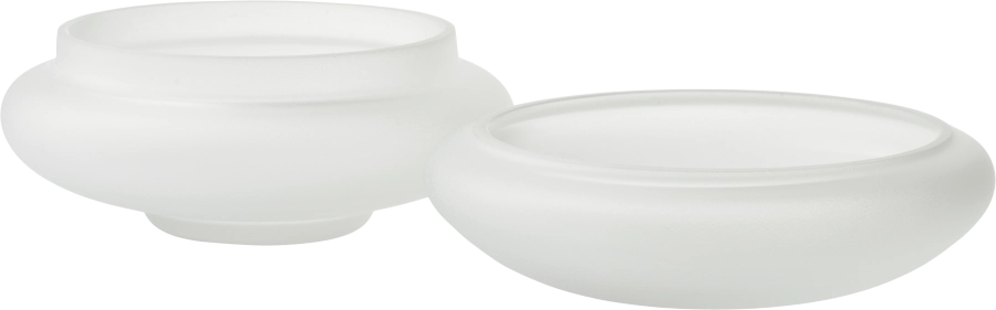 Lai Storage Ø14 cm_Sandblasted_Glass 24-964-02_00001_angle.png