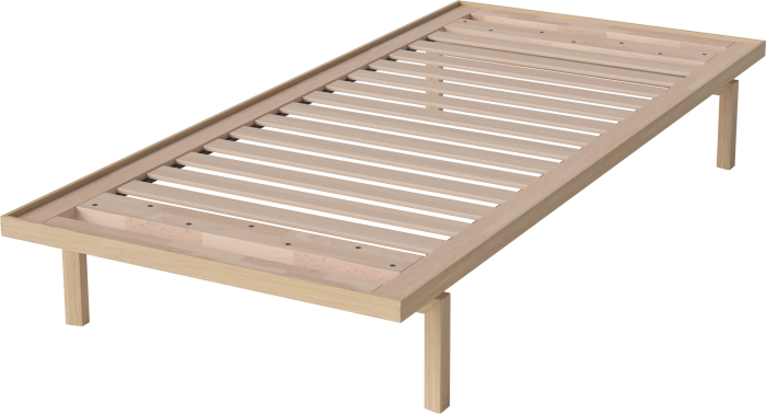 Elton Bedframe 90 x 200 cm_White pigmented oak_TSCA 01-030-50_00003_angle.png