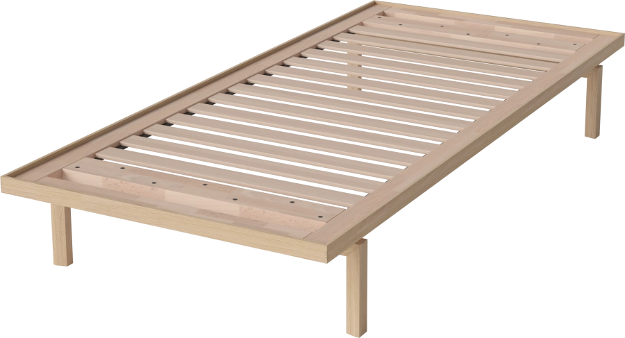 Elton Bedframe 90 x 200 cm_White pigmented oak_TSCA 01-030-50_00003_angle.png