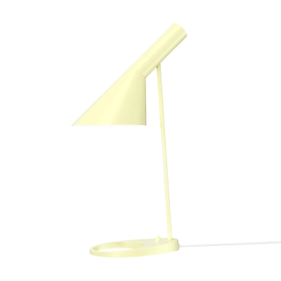 LOUIS POULSEN lampa stołowa AJ cytrynowa