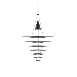 LOUIS POULSEN lampa wisząca ENIGMA 825 czarna