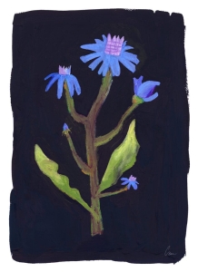 THE POSTER CLUB druk artystyczny NIGHT FLOWER