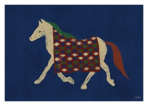 THE POSTER CLUB druk artystyczny HORSE STORIES