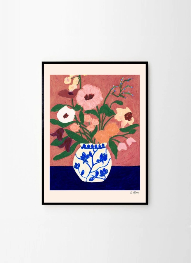 Carla_Llanos_Flowers_on_Blue_Table_Frame_Black_Oak_Low_Res-800x1100.jpg