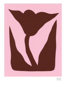 THE POSTER CLUB druk artystyczny MOUNTAIN LILY
