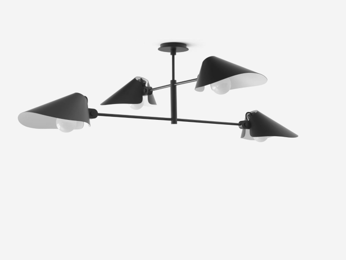 Bonnet SC91 Chandelier_Black w. Small Stem 400 mm_Front_down.jpg