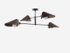 Bonnet SC91 Chandelier_Bronzed w. Small Stem 400 mm_Front_down.jpg