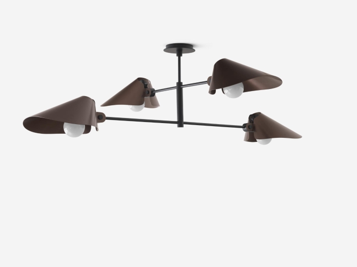 Bonnet SC91 Chandelier_Bronzed w. Small Stem 400 mm_Front_down.jpg