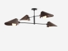 Bonnet SC91 Chandelier_Bronzed w. Small Stem 400 mm_Front_down_light.jpg